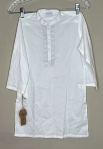 Minnie Minors Kurta Tunic 5/6 Years White NWT - Picture 1 of 7