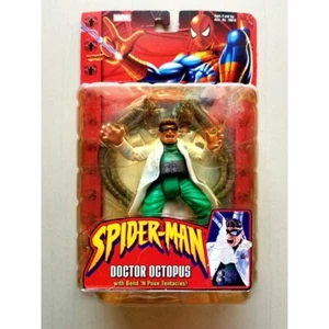 TOY BIZ 2002 SPIDER-MAN SERIES DOCTOR OCTOPUS with Bend'N Pose Te - Picture 1 of 3