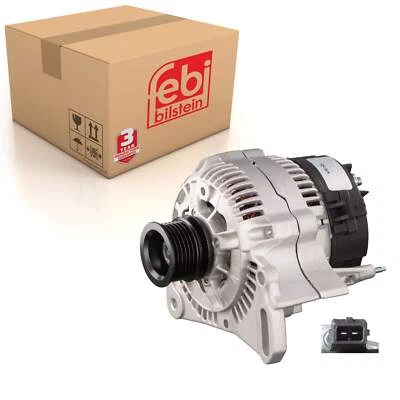 Alternator Fits Volkswagen Caddy Corrado Golf Cabrio Van Variant syn Febi 101513 - Image 1 of 4