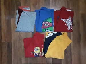 Boys Graphic Tees Tshirt Lot Of 5 - Size S 6/7 - Picture 1 of 11