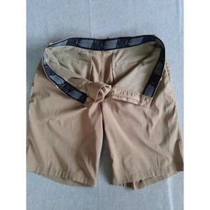Nike Dri-Fit Men's 36 Performance Short Stretch Waistband Brown Polyester Blend - Picture 1 of 7