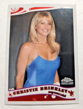 2006 Topps Chrome Rookie Card Christie Brinkley 