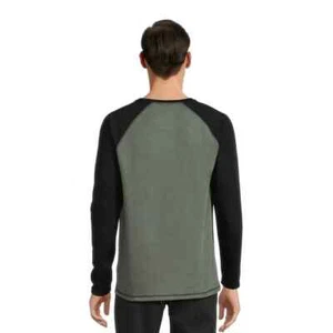 George Men's Raglan Tee Long Sleeve Two Color - Picture 1 of 29