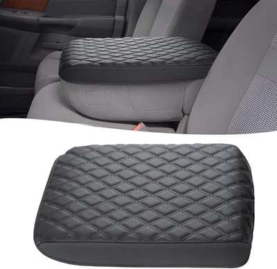 Waterproof Armrest Cover For Dodge RAM 1500 2500 3500 2011-12 Console Lid Black Foto 1 de 4