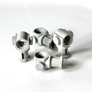 Lego 3651 Technic Axle and Pin Connector 4 Pack Old Light Grey Vintage - Picture 1 of 1