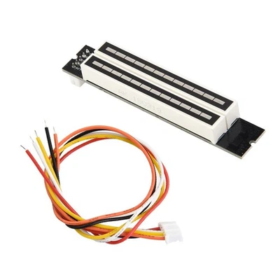LED Audio Level Indicator VU Meter with Signal Isolation for 12V 24V Systems - Image 1 of 4