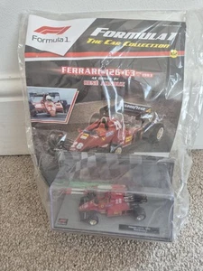 1/43 F1 FORMULA 1 CAR COLLECTION - FERRARI 126 C3 RENE ARNOUX 1983 CAR #102 NEW - Picture 1 of 3