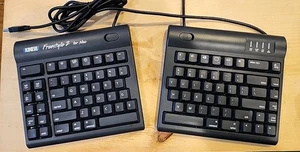 Kinesis Freestyle2 Blue For Mac Bluetooth Ergonomic Keyboard KB800H - Picture 1 of 8