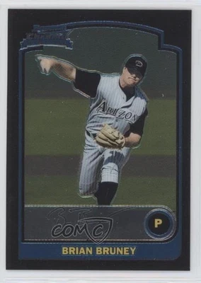 2003 Bowman Chrome Brian Bruney #185 Rookie RC - Image 1 of 2