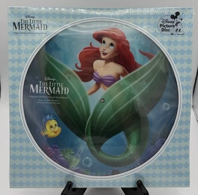 Disney’s The Little Mermaid Soundtrack VINYL LP Picture Disc SEALED Foto 1 de 2