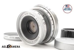 【NEAR MINT】 Leica Elmar 5cm 50mm f/3.5 Collapsible Lens Leitz M Mount From JAPAN - Bild 1 von 10