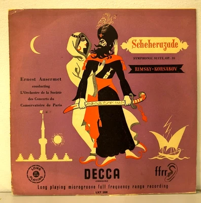 Rimsky-Korsakov - Scheherazade Symphonic Suite Op 35 - Vinyl VG/VG+ LP Mono - Image 1 of 4