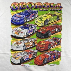 Vintage Racing Shirt Herren XXL weiß MRC Clint Smith Future Legends 1998 - Bild 1 von 15