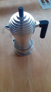 Alessi Pulcina espresso coffee maker BLACK. New with box.MDL02/1 B .2015 - Picture 1 of 12