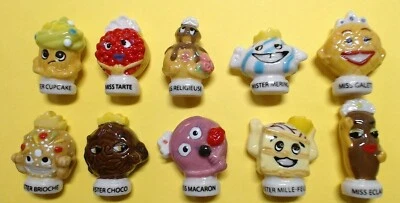 * FEVES  MISS ET MISTER PÂTISSERIES  série complète 2020..ref. G75  GATEAUX - Photo 1/3