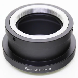 Lente de montaje en tornillo M42 para Nikon Z adaptador de montaje Z6 Z7 cámara sin espejo de marco completo - Imagen 1 de 2