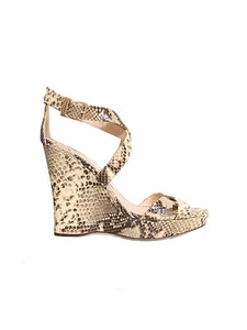 Sandalias de cuña de piel de serpiente JIMMY CHOO TALLA 39 - Imagen 1 de 5