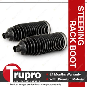 2 x Trupro Front Steering Rack Boot LH/RH for SUBARU Liberty 4cyl 2.0L 2.2L 2.5L - Picture 1 of 3