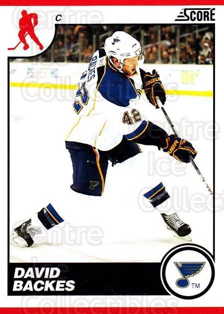 2010-11 Score #415 David Backes - Image 1 of 1