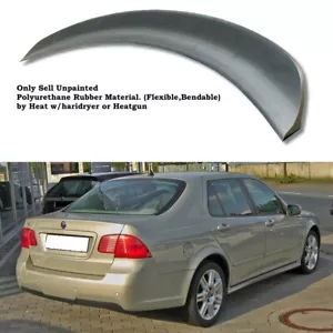 DUCKBILL DUSA 255Y Type Rear Trunk Spoiler Wing Fits 1997~2010 SAAB 95 9-5 Sedan - Picture 1 of 8