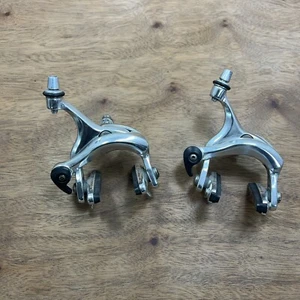 TEKTRO Front/Rear Brake Caliper Set RC-461 Dual Pivot RC461 Silver Road Bike - Picture 1 of 14