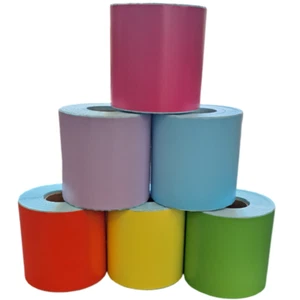 Farbige Adresse Thermoetiketten Rollen 4x6 Zoll Verwendung mit Zebra Etikettendruckern 4U - Bild 1 von 25