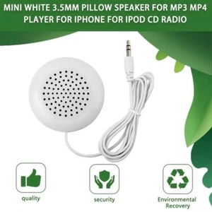 Portable Mini Pillow SpeakerStereo 3.5mmPlug For MP3 MP4 Player PhoneTablet Nice - Picture 1 of 9