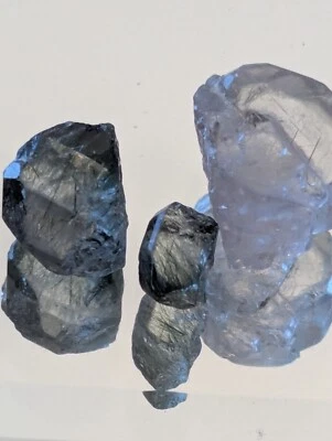 Vendedor de EE. UU. 22,10 quilates faceta de apatita rutilada espécimen de piedras preciosas en bruto Foto 1 de 3