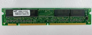 Samsung M366S1654CTS-C7AQ0 128MB SDRAM Non ECC PC-133 133Mhz Memory - Picture 1 of 2