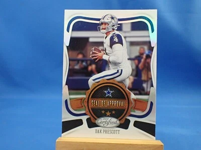 Dak Prescott Certified 2020 Seal of Approval - Image 1 of 2