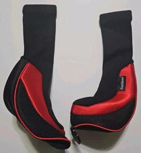 2 Scott Edward Golf Club Head Covers Red Black  - Picture 1 of 4
