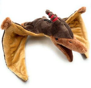 Pteranodon Flight Dino Dinosaur Plush Stuffed Animal Fabric Animal 44cm Braun - Picture 1 of 4