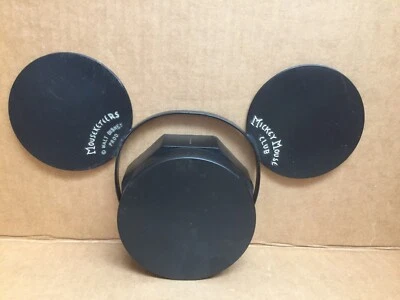DE COLECCIÓN AÑOS 50 OFICIAL DISNEY MICKEY MOUSE CLUB MOUSEKETEERS OREJAS DE PLÁSTICO PARA NIÑOS Foto 1 de 4