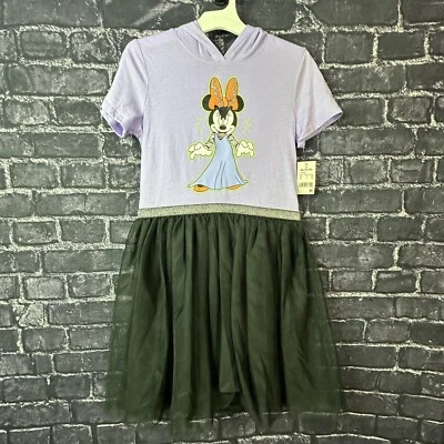 Disney Minnie MouseXL 14 16 Tutu Dress Minnie Ears Hood X-Large - Image 1 of 4