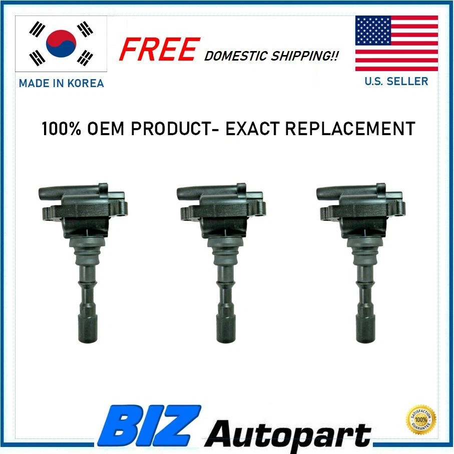 OEM ! DENSO ! IGNITION COILS FOR 2003-2006 KIA SORENTO OE# 27300-39800 Foto 1 de 4