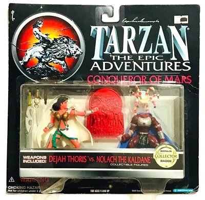 TARJETA NUEVA VINTAGE TRENDMASTERS TARZAN MARS SERIE DEJAH THORIS VS NOLACH KALDANE Foto 1 de 2