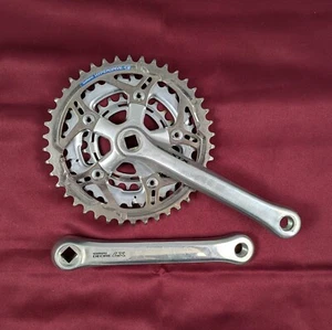 Shimano STX Hyperdrive Triple Crankset 175 MC30 42-34-24t Sq Taper BCD 110 C/19 - Picture 1 of 8