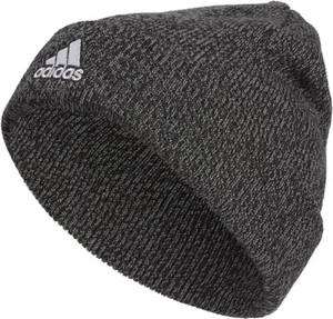 Adidas Fold Beanie Men's One Size Team Issue Grey PullOn Winter Knit warm & soft - Picture 1 of 5