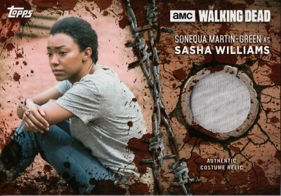The Walking Dead Season 7, Sasha Williams (Shirt) Costume Relic Card R-SW #45/50 - Image 1 of 2