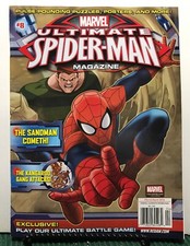 Marvel Ultimate Spider-Man Magazine Sandman #8 March/April 2016 FREE SHIPPING JB