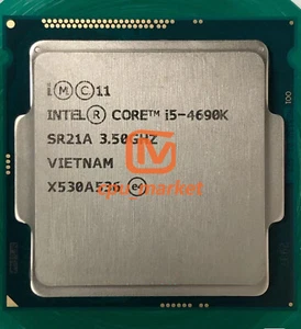 Intel Core i5-4690K SR21A 3.5GHz 4 Cores LGA 1150 Desktop CPU Processor - Picture 1 of 2