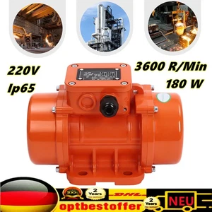 Motor vibratorio trifásico 220v agitador de hormigón motor vibratorio 3600r/min 2kn Ip65 - Imagen 1 de 12