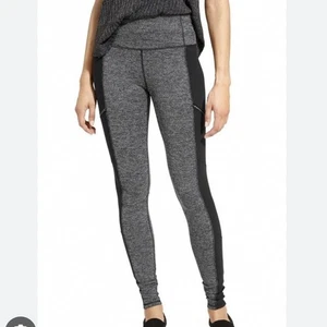 Athleta Metro Drifter Leggings Kunstleder grau Fischgrätmuster - Bild 1 von 8