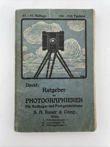 Antique 1900s RARE German Guide To Photography For Beginners Book V7 - Picture 1 of 11
