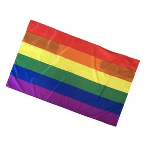 Colorida Bandera Homosexual Accesorios Celebración Bandera Orgullo Lésbico Capa - Imagen 1 de 11