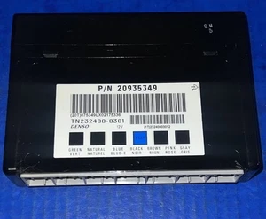 2007-2014 Enclave GM Body Control Module Programmed To Your VIN BCM 20935349 - Picture 1 of 2