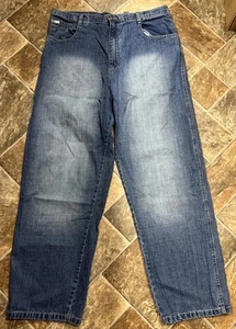 Vintage South Pole Jeans Men’s 40 Denim Wide Baggy Hip Hop Skater Y2K 2000s - Picture 1 of 13