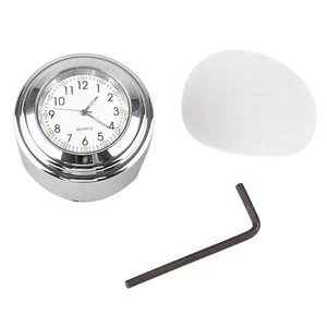 Mini Motorcycle Digital Clock Time Gauge Motor Handbar Mount 7/8" Waterproof - Picture 1 of 5