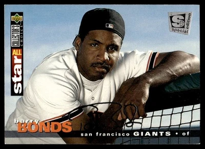 1995 Collector's Choice SE Silver Signature #105 Barry Bonds San Francisco - Image 1 of 2