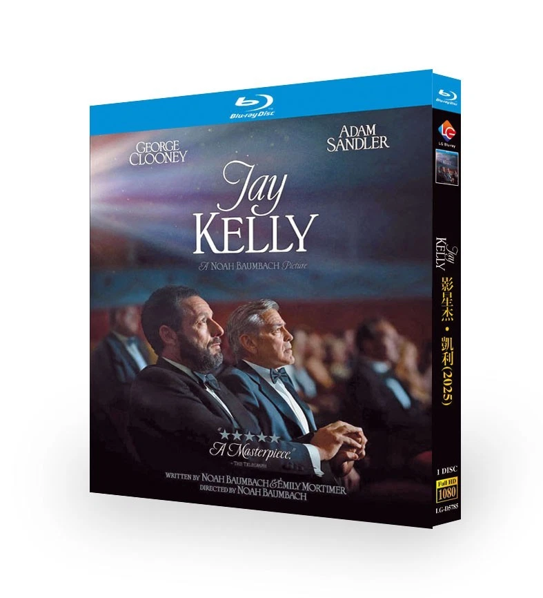 Jay Kelly (2025)BD Todas las Regiones Nuevo Juego de Caja Foto 1 de 1
